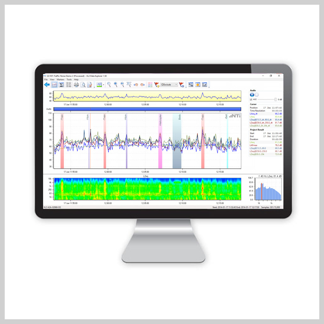 NTI Web Shop. Data Explorer Option for XL2